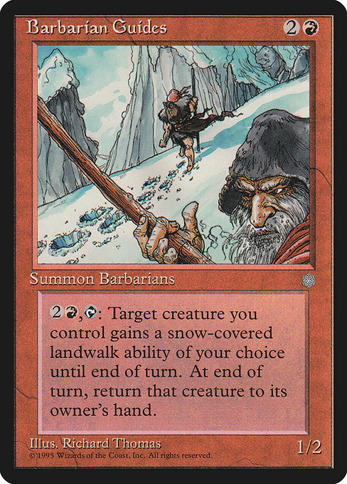 Barbarian Guides (174) [Ice Age]