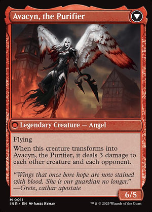 Archangel Avacyn // Avacyn, the Purifier (11) [Innistrad Remastered] Reverse