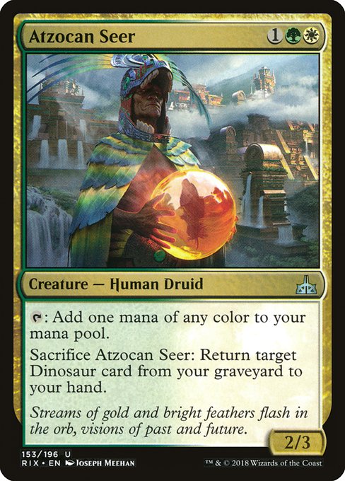 Atzocan Seer (153) [Rivals of Ixalan]