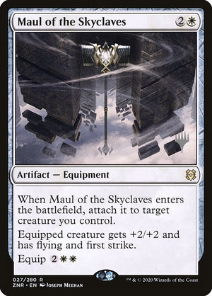 Maul of the Skyclaves (27p) [Zendikar Rising Promos]