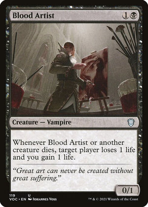 Blood Artist (119) [Crimson Vow Commander]