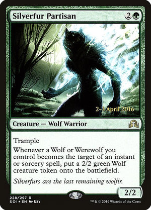 Silverfur Partisan (228s) [Shadows over Innistrad Promos]