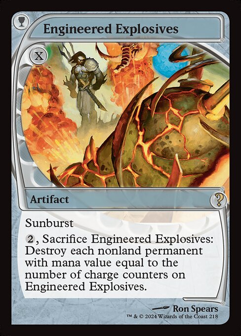 Engineered Explosives (218) [Mystery Booster 2]