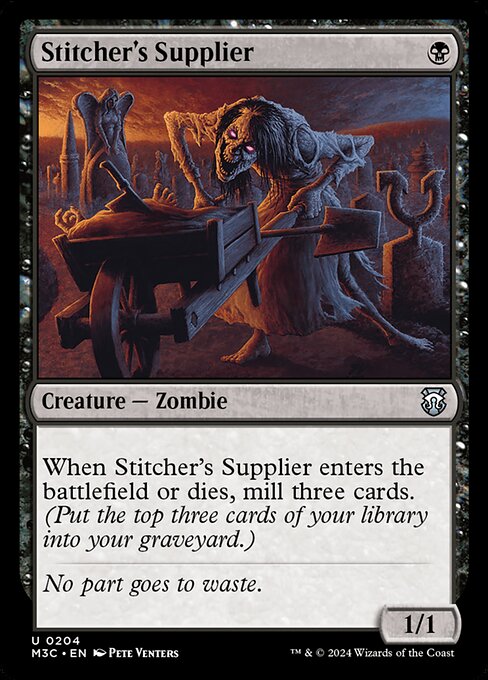 Stitcher's Supplier (204) [Modern Horizons 3 Commander]