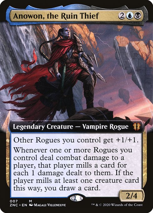 Anowon, the Ruin Thief (7) [Zendikar Rising Commander] [Extended Art]