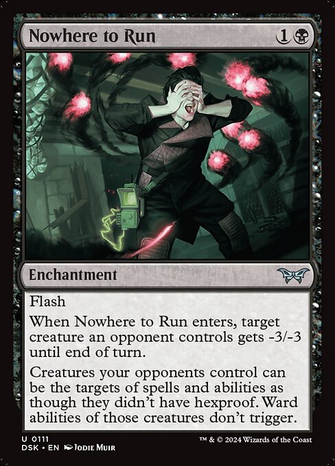Nowhere to Run (111) [Duskmourn: House of Horror]