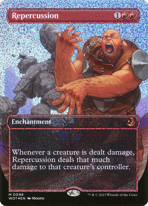 Repercussion (98) [Wilds of Eldraine: Enchanting Tales] [Borderless]