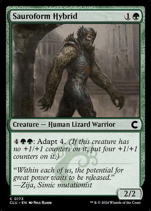 Sauroform Hybrid (173) [Ravnica: Clue Edition]