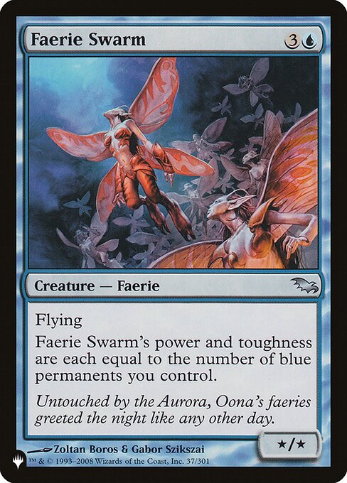 Faerie Swarm (SHM-37) [The List]