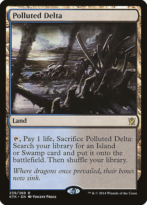 Polluted Delta (239) [Khans of Tarkir]