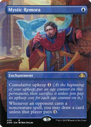 Mystic Remora (420) [Dominaria Remastered] [Borderless]