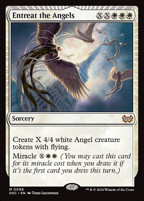 Entreat the Angels (99) [Duskmourn: House of Horror Commander]