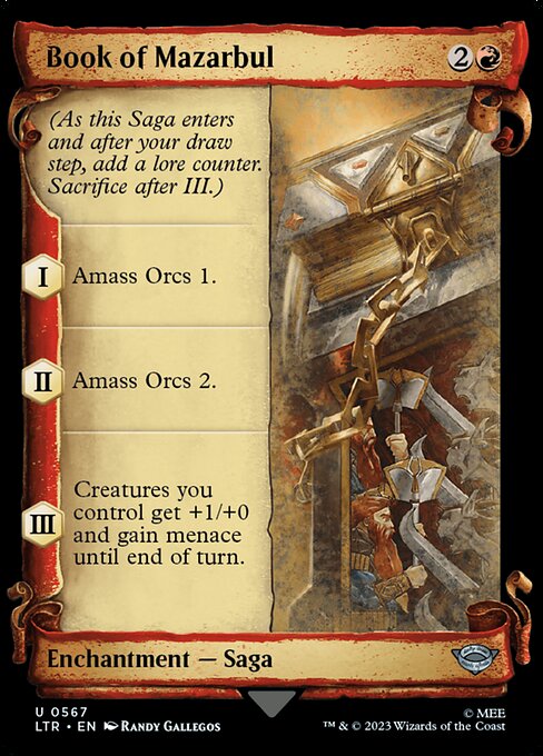 Book of Mazarbul (567) [The Lord of the Rings: Tales of Middle-earth] [Showcase]