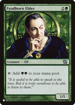 Fyndhorn Elder (8ED-251) [The List]