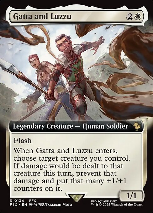Gatta and Luzzu (134) [Final Fantasy Commander]