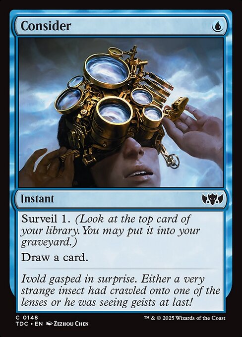 Consider (148) [Tarkir: Dragonstorm Commander]
