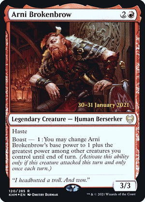 Arni Brokenbrow (120s) [Kaldheim Promos]