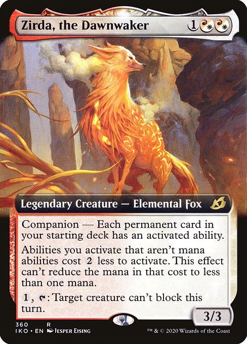 Zirda, the Dawnwaker (360) [Ikoria: Lair of Behemoths] [Extended Art]