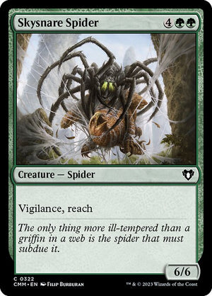 Skysnare Spider (322) [Commander Masters]