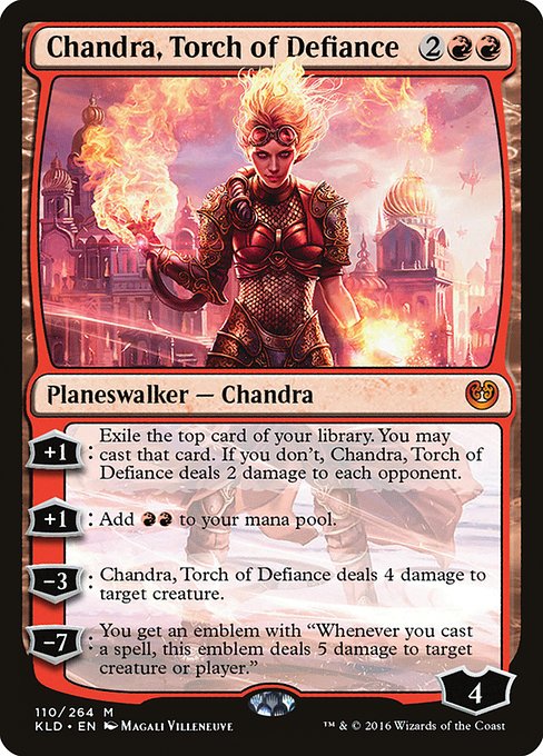 Chandra, Torch of Defiance (110) [Kaladesh]