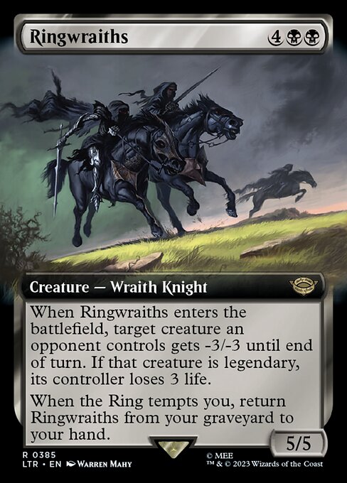 Ringwraiths (385) [The Lord of the Rings: Tales of Middle-earth] [Extended Art]