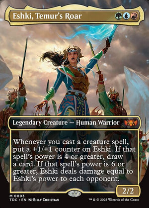 Eshki, Temur's Roar (3) [Tarkir: Dragonstorm Commander]