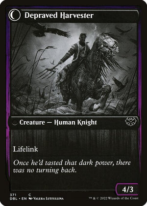Desperate Farmer // Depraved Harvester (371) [Innistrad: Double Feature] Reverse