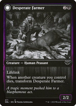 Desperate Farmer // Depraved Harvester (371) [Innistrad: Double Feature]