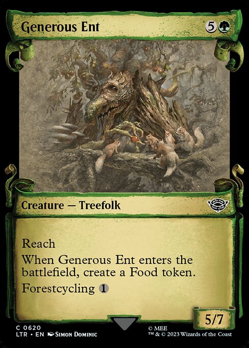 Generous Ent (620) [The Lord of the Rings: Tales of Middle-earth] [Showcase]