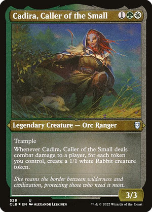 Cadira, Caller of the Small (528) [Commander Legends: Battle for Baldur's Gate]