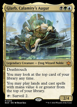 Glarb, Calamity's Augur (215) [Bloomburrow]
