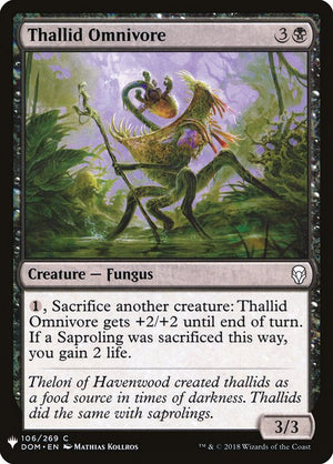 Thallid Omnivore (DOM-106) [The List]