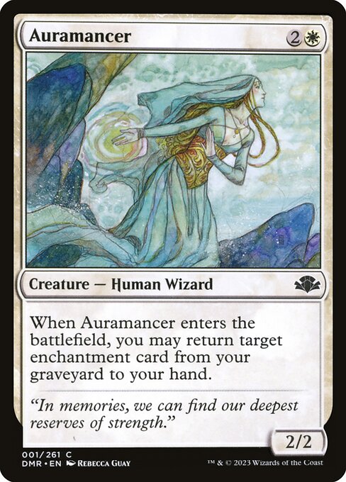 Auramancer (1) [Dominaria Remastered]