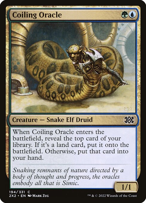 Coiling Oracle (194) [Double Masters 2022]
