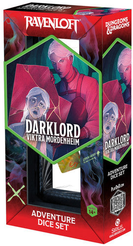 DND ADVENTURE DICE DARKLORD: VIKTRA  MORDENHEIM 7-DIE SET