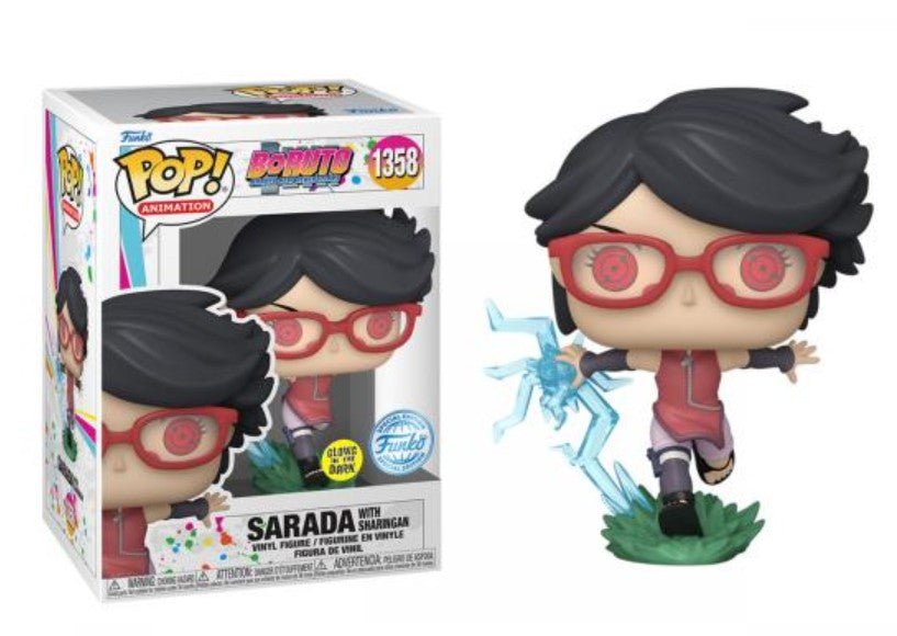 POP! - Boruto - Sarada with Sharingan (Glows in the dark) - #1358