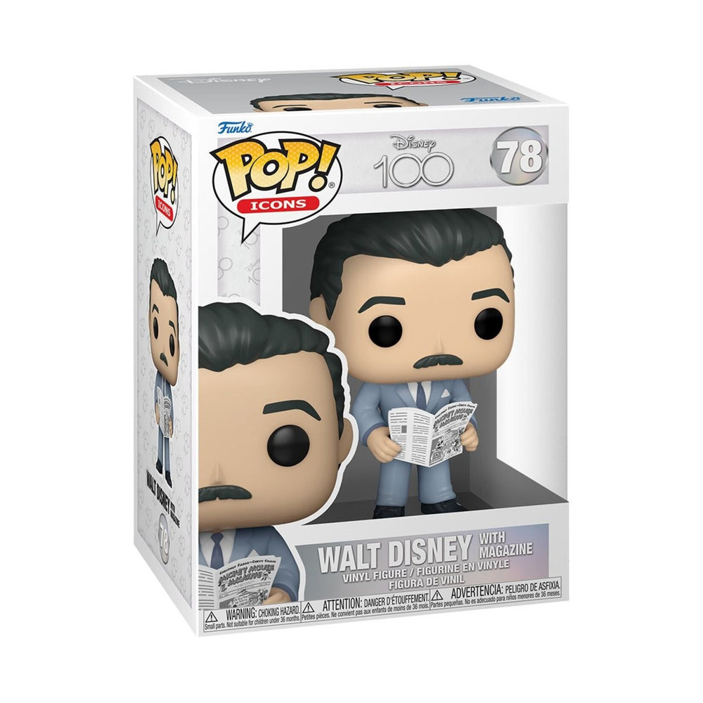 POP! - Disney 100 - Walt Disney with magazine - #78