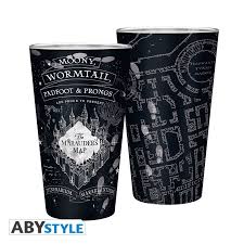 Harry Potter Large Glass – Marauder’s Map