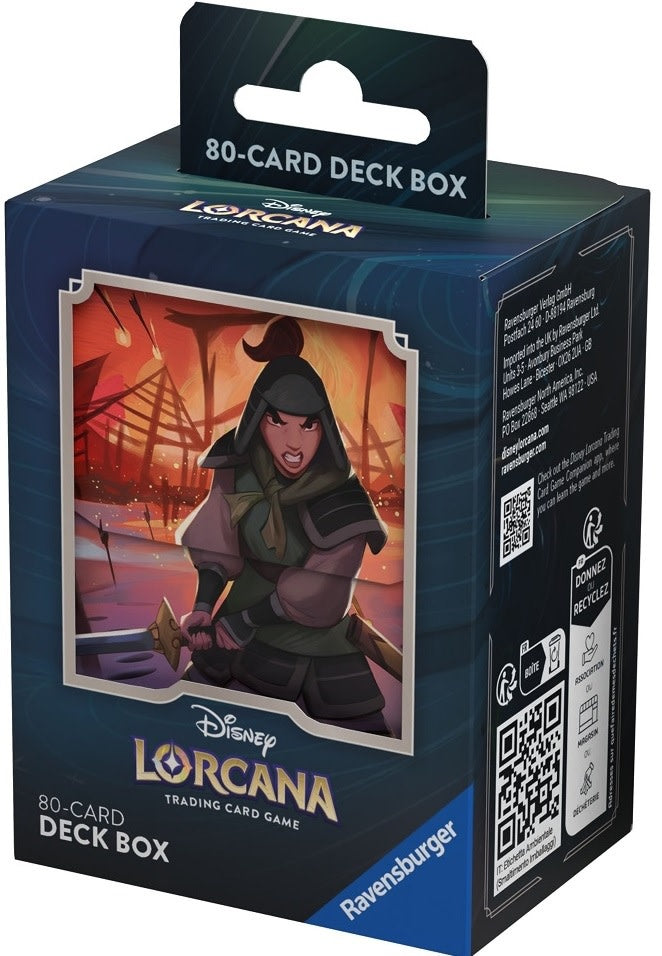 Lorcana Deck Box - Mulan