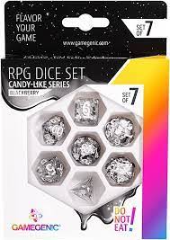 Gamegenic - Candy-like Series: RPG Dice Set (Set of 7) - Blackberry