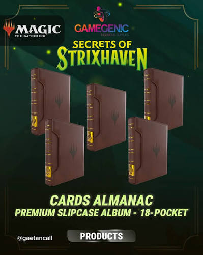 Gamegenic - Almanac Strixhaven Binder - Kit de 5
