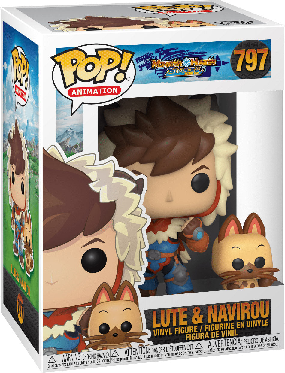 POP! - Monster Hunter Stories - Lute &amp; Navirou - #797