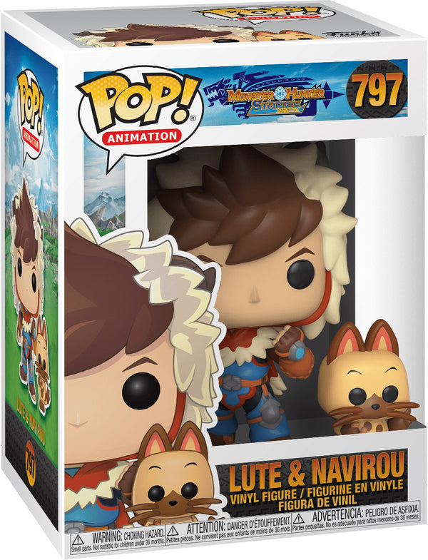 POP! - Monster Hunter Stories - Lute & Navirou - #797
