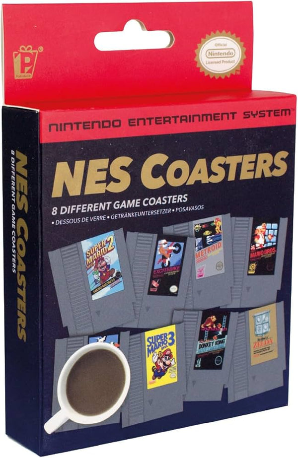 NES Cartridge 8-Pack Coaster Set