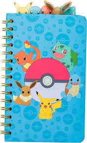 Pokémon Notebook – Spiral Tabbed – Faves
