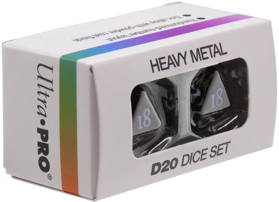 UP DICE HEAVY METAL VIVID BLACK