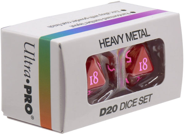 UP DICE HEAVY METAL VIVID RED