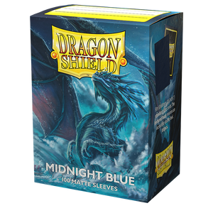 Dragon Shield Sleeves Matte Midnight Blue 100ct