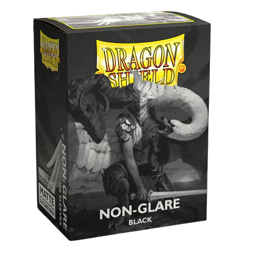 Dragon Shield Sleeves Matte Black V2 Non-Glare 100ct