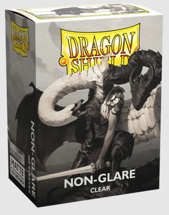 Dragon Shield Sleeves Matte Clear V2 Non-Glare 100ct